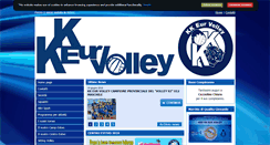 Desktop Screenshot of kkeurvolley.com